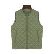 Groene polyester vest Brooks Brothers , Green , Heren