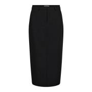 Volacc Floor Pencil Rok Co'Couture , Black , Dames