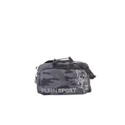 Camouflage Print Heren Weekendtas Plein Sport , Gray , Heren