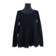 Pre-owned Polyester outerwear Alaïa Pre-owned , Black , Dames