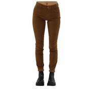 Divine Fluwelen Broek Liu Jo , Brown , Dames