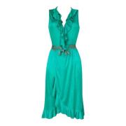 Pre-owned Viscose dresses Missoni Pre-owned , Green , Dames