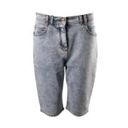 Pre-owned Cotton bottoms Balmain Pre-owned , Blue , Dames