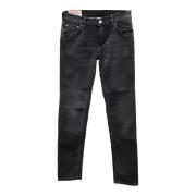 Pre-owned Cotton jeans Acne Studios Pre-owned , Black , Dames