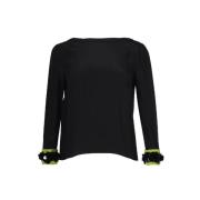 Tweedehands overhemd en blouse Prada Vintage , Black , Dames