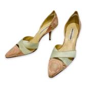 Pre-owned Schoenen Manolo Blahnik Pre-owned , Pink , Dames