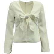 Pre-owned Polyester tops Alexander Wang Pre-owned , White , Dames