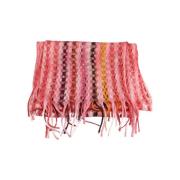Pre-owned Fabric scarves Missoni Pre-owned , Pink , Dames