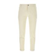 Ivory Slim Jeans voor Heren PT Torino , Beige , Heren