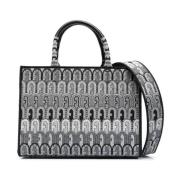 Grijze Toni Tote Tas Furla , Gray , Dames