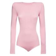 Gestructureerde Body met Geïntegreerde Bandjes MVP wardrobe , Pink , D...