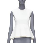 Pre-owned Cotton tops Celine Vintage , White , Dames