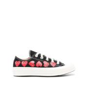 Zwarte Chuck Taylor Low-Top Sneakers Comme des Garçons , Black , Dames