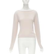 Pre-owned Wool tops Versace Pre-owned , Pink , Dames