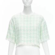 Pre-owned Fabric tops Balmain Pre-owned , White , Dames