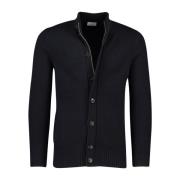 Cardigan Profuomo , Black , Heren