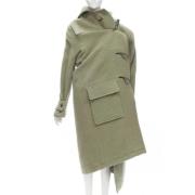 Pre-owned Wool outerwear Balenciaga Vintage , Green , Dames