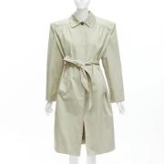 Pre-owned Cotton outerwear Balenciaga Vintage , Green , Dames