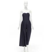 Pre-owned Wool dresses Dior Vintage , Blue , Dames