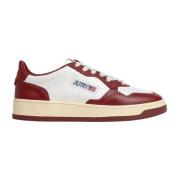 Bordeaux Detail Sneakers Autry , Red , Heren