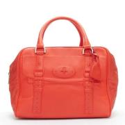 Pre-owned Leather handbags Mulberry Pre-owned , Red , Dames