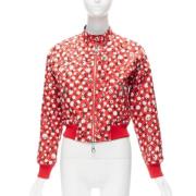 Pre-owned Cotton outerwear Louis Vuitton Vintage , Red , Dames