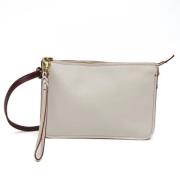 Pre-owned Leather shoulder-bags Coach Pre-owned , Beige , Dames