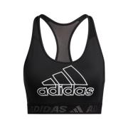 Sportbeha`s voor training Adidas , Black , Dames