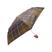 Opvouwbare Tartan Paraplu Barbour , Green , Unisex