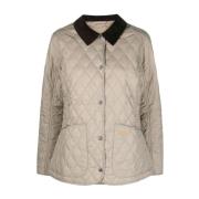 Annandale Gewatteerde Jas - Lichtgewicht en Stijlvol Barbour , Beige ,...