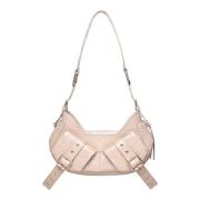 Shoulder Bags Biasia , Beige , Dames