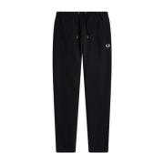 Heren Katoenen Loopback Sweatpants Fred Perry , Black , Heren