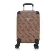 Multifunctionele 4-wiel Trolley Guess , Brown , Dames