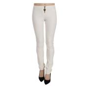 Skinny Trousers Just Cavalli , White , Dames