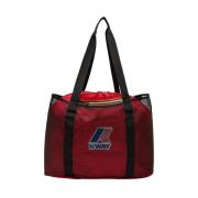 Ruime Waterdichte Tote Tas K-Way , Red , Unisex