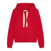 Hoodie relaxed Marc O'Polo , Red , Dames