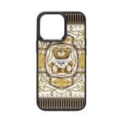 Telefoonaccessoires, Dames, Multikleur Moschino , Yellow , Dames