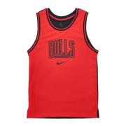 NBA Courtside Grafische Tank - University Red/Black Nike , Red , Heren