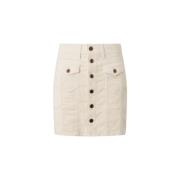 Denim Skirts Pepe Jeans , Beige , Dames