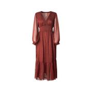 Maxi Jurk Pepe Jeans , Brown , Dames