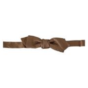 Bruin Goud Verstelbare Hals Papillon Strik Dolce & Gabbana , Brown , H...