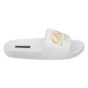 Luxe Hotel Zwembad Slippers Dolce & Gabbana , White , Dames