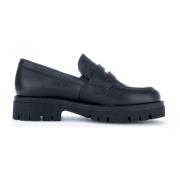 Zwarte Gesloten Loafers voor Dames Gabor , Black , Dames