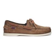 Nautische bootschoenen Sebago , Brown , Heren