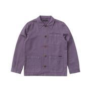 Jackets Nudie Jeans , Purple , Heren
