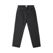 Denim jeans met relaxte pasvorm Obey , Black , Heren