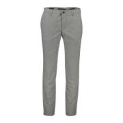 Grijze Chino Broek Alberto , Gray , Heren