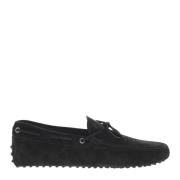 Suède Mocins met Kwastjes Tod's , Black , Heren