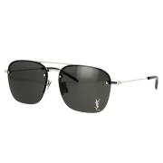 Saint Laurent SL 309 M 006 Zonnebril Saint Laurent , Gray , Heren