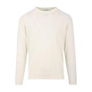 Witte Sweaters voor Heren Aspesi , White , Heren